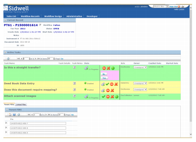 Fulton County's Workflow Tracking System