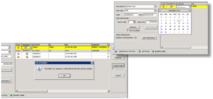 New Parcel Builder Functionality 1