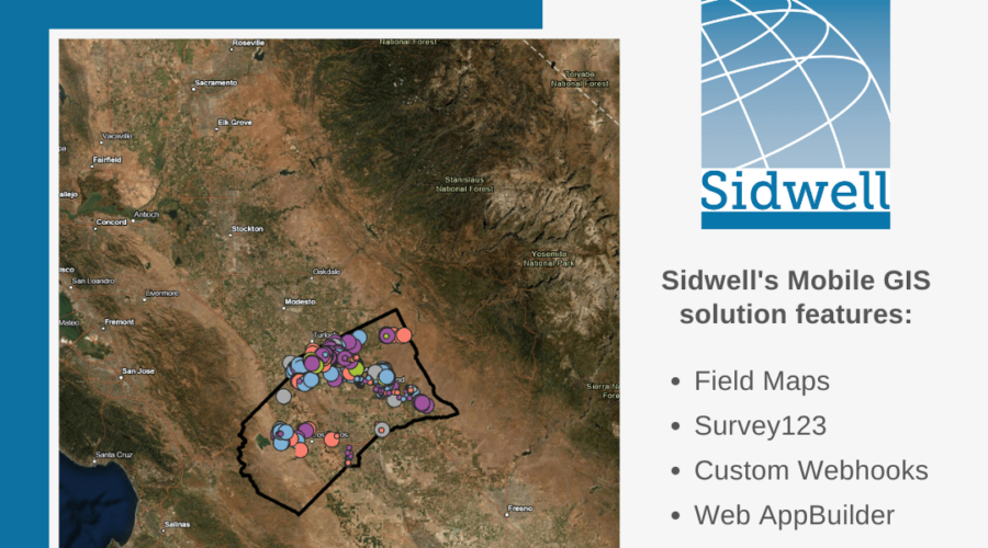 Sidwell develops mobile GIS solution for Merced County Fire department