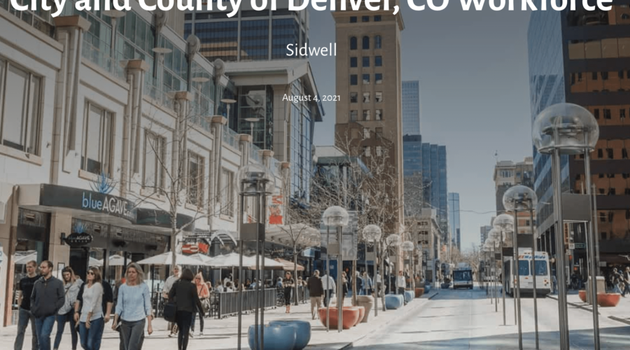 Esri ArcGIS StoryMap, City and County of Denver, Colo., Workforce